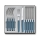 Victorinox - Service de couverts SWISS MODERN 12 pièces bleu