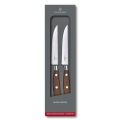 Victorinox - Set de 2 couteaux à steak GRAND MAITRE 12 cm, érable