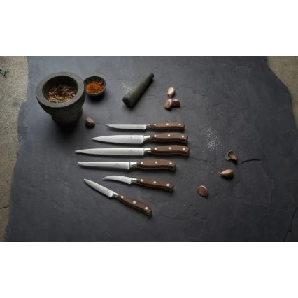 Victorinox - Set de 2 couteaux à steak GRAND MAITRE 12 cm, érable