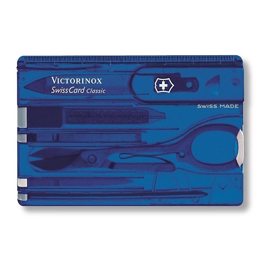 Victorinox - Set multifonction 10 fonctions bleu