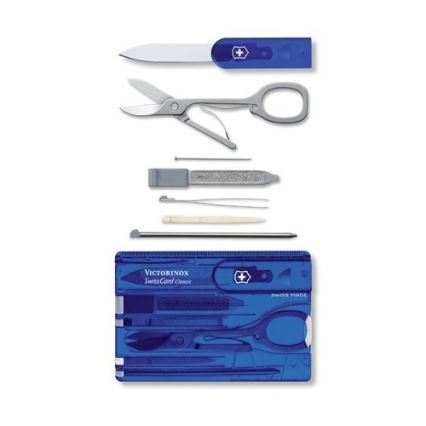 Victorinox - Set multifonction 10 fonctions bleu