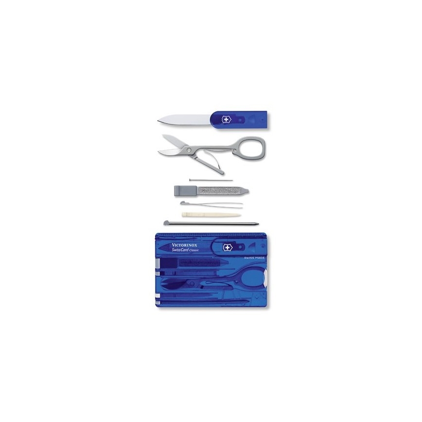 Victorinox - Set multifonction 10 fonctions bleu