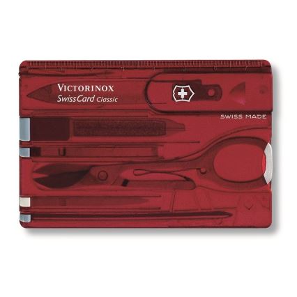 Victorinox - Set multifonction 10 fonctions rouge