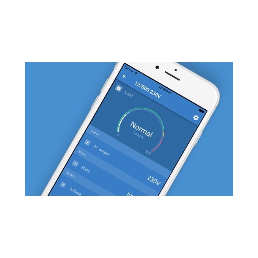 Victron Energy - Convertisseur de tension connecté 1200VA 12/230V