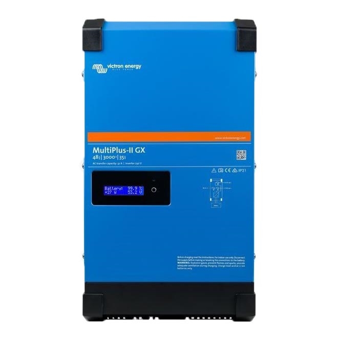 Victron Energy - Convertisseur de tension connecté avec chargeur de batterie 5000VA 48V/70A-50A