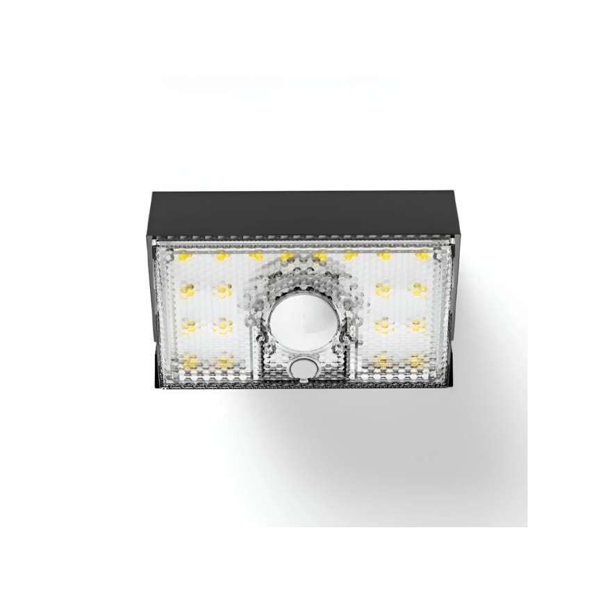 Viking - applique murale solaire LED avec détecteur LED/3,7V IP54 3000/4000K 2000 mAh