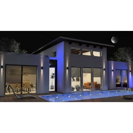 Viking - Applique murale solaire LED dimmable LED/1,5W/3,7V IP65 4000K 2000 mAh