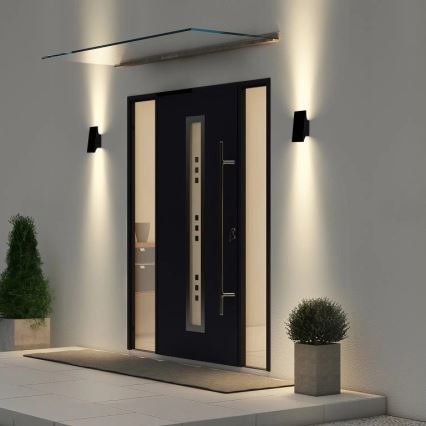 Viking - Applique murale solaire LED dimmable LED/1,5W/3,7V IP65 4000K 2000 mAh