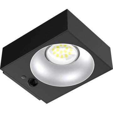 Viking - Applique murale solaire LED dimmable avec capteur LED/2W/3,7V IP65 4000K 2000 mAh