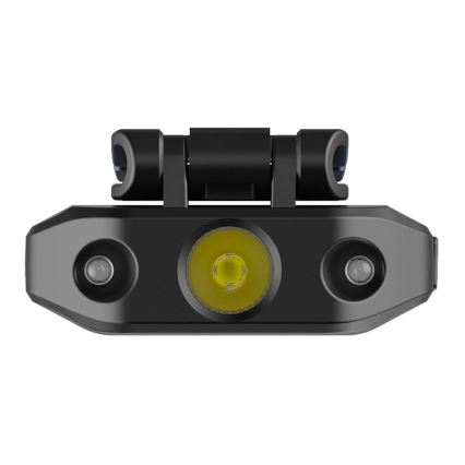 Viking - Lampe torche rechargeable à intensité réglable avec capteur et éclairage rouge LED/5V IPX4 200 lm 500 mAh