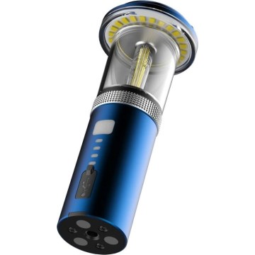 Viking - Lampe de poche LED rechargeable à intensité réglable, 5V, IPX4, 500 lm, 2000 mAh