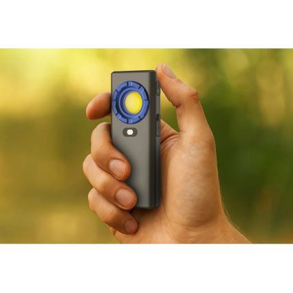 Viking - Lampe de poche rechargeable LED à intensité réglable 5V IPX7 1200 lm 2000 mAh