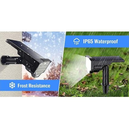 Viking - Lampe solaire LED/1W/3,7V IP65 6000K 2200 mAh