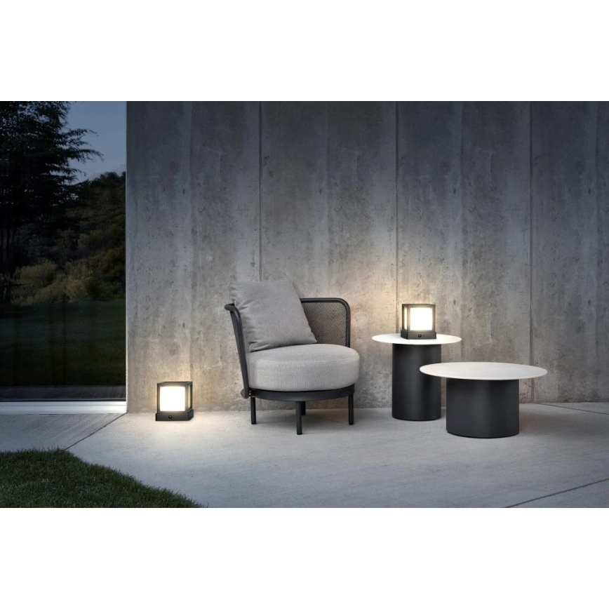 Viking - Lampe solaire LED avec capteur LED/1,4W/3,7V IP54 4000K 2000 mAh