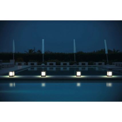 Viking - Lampe solaire LED avec capteur LED/1,4W/3,7V IP54 4000K 2000 mAh