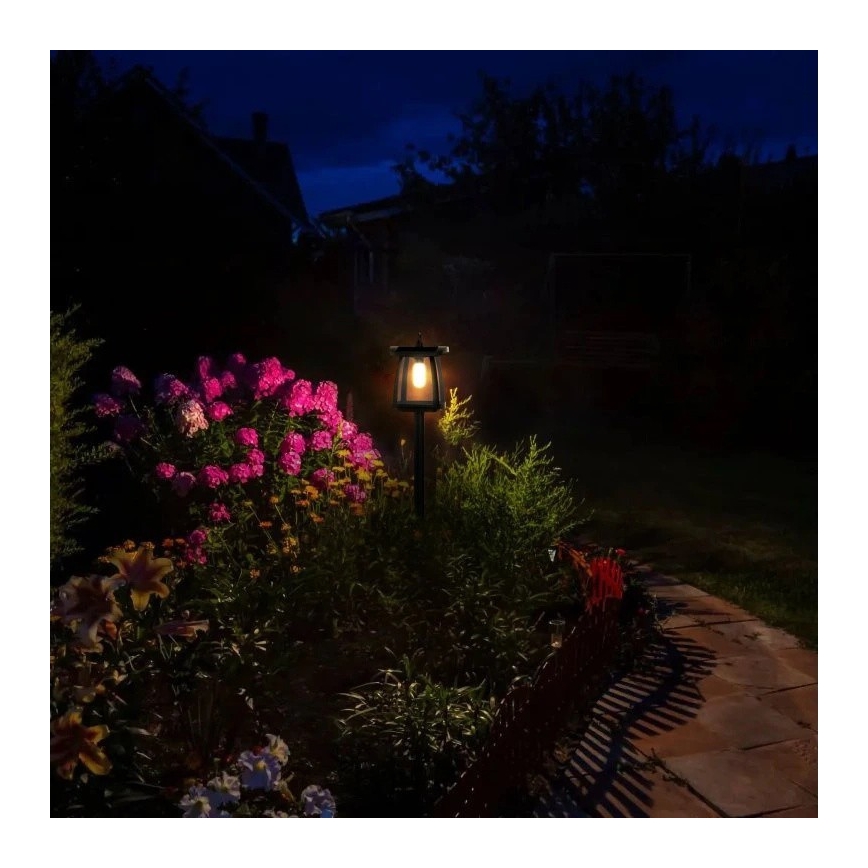 Viking - Lampe solaire LED avec capteur LED/2W/3,7V IP54 4000K 2000 mAh