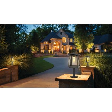 Viking - Lampe solaire LED avec capteur LED/2W/3,7V IP54 4000K 2000 mAh