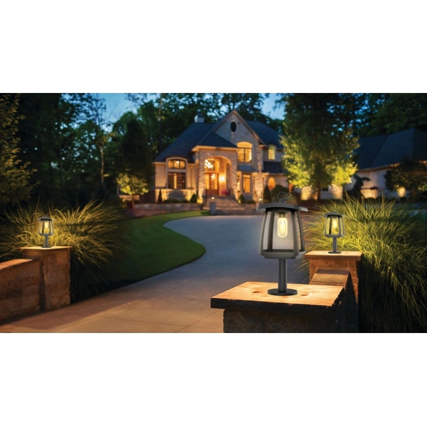 Viking - Lampe solaire LED avec capteur LED/2W/3,7V IP54 4000K 2000 mAh