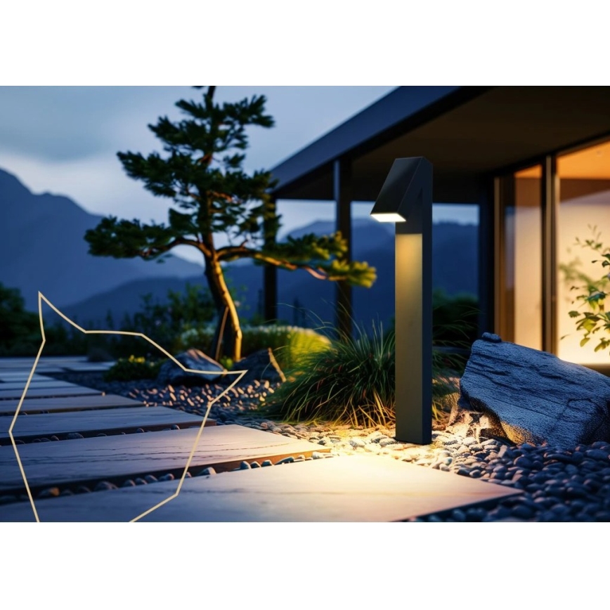 Viking - LED lampe solaire LED/1,4W/3,7V IP65 3000K