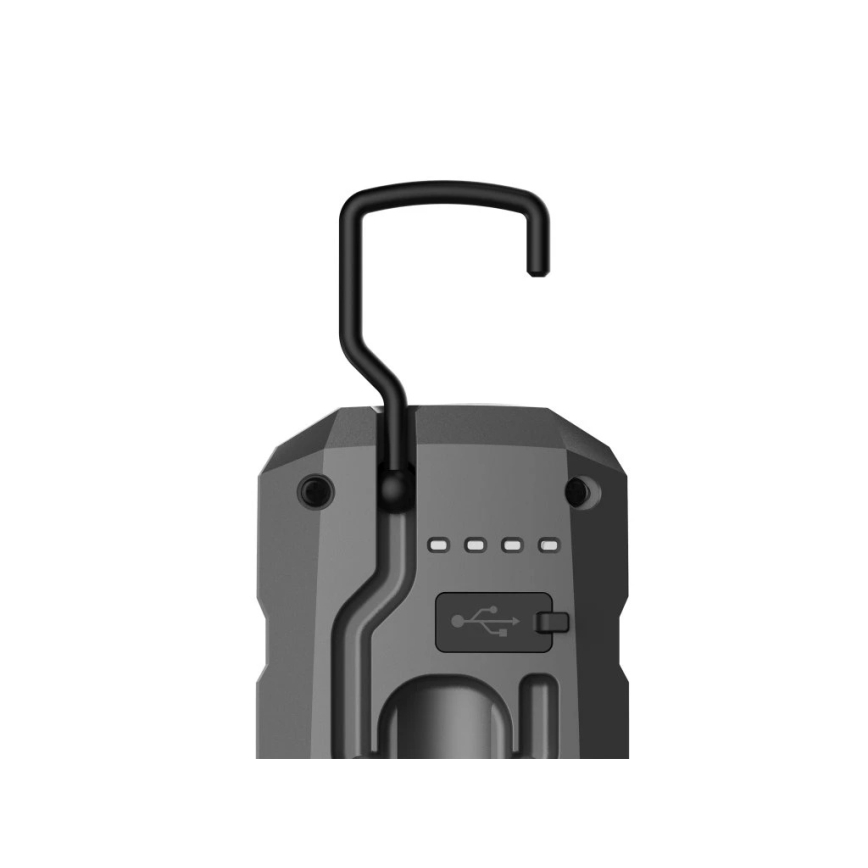 Viking - LED Lampe torche rechargeable dimmable LED/5V IPX6 600 lm 4000 mAh