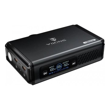 Viking - Station de charge avec écran LED Power Delivery 148 Wh