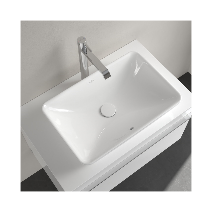 Villeroy & Boch 411355R1 - Lavabo à poser VENTICELLO 55,5x36 cm céramique/blanc
