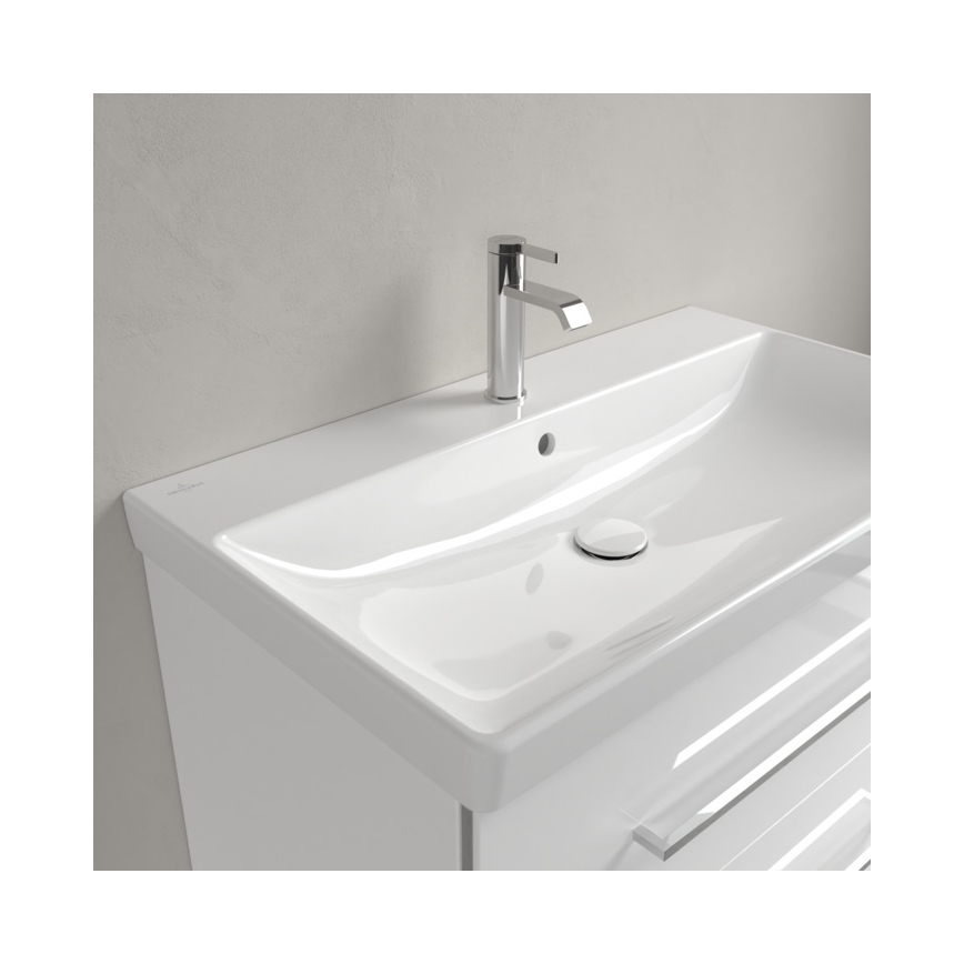 Villeroy & Boch 41568001 - Lavabo suspendu AVENTO 80x47 cm céramique/blanc