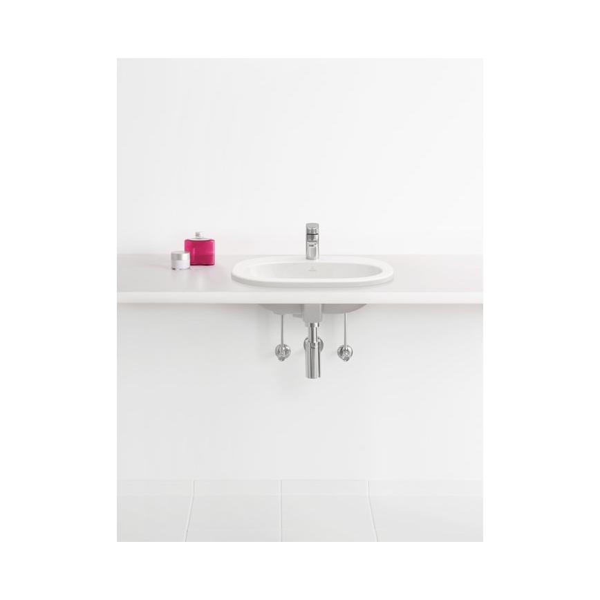 Villeroy & Boch 41615601 - Lavabo à encastrer O.NOVO 56x40,5 cm céramique/blanc