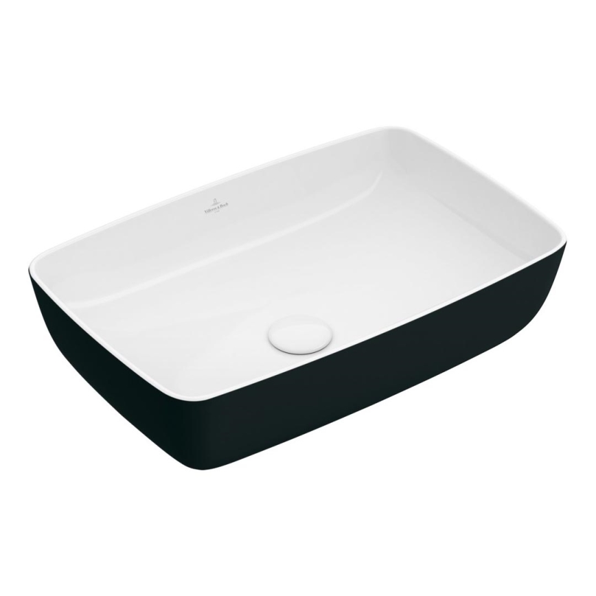 Villeroy & Boch 417258BCT8 - Vasque à poser ARTIS 58 x 38,5 cm en céramique, noir
