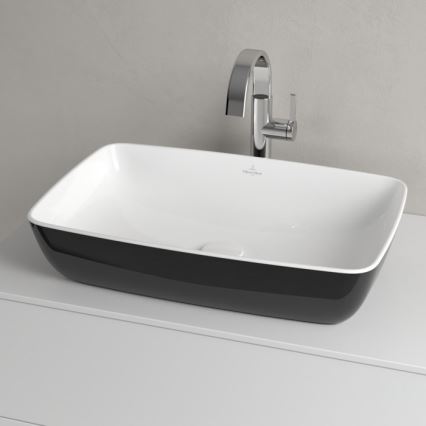Villeroy & Boch 417258BCT8 - Vasque à poser ARTIS 58 x 38,5 cm en céramique, noir