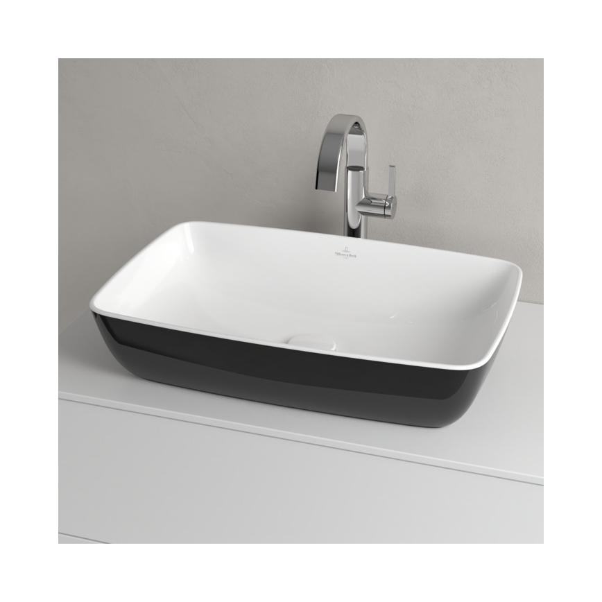 Villeroy & Boch 417258BCT8 - Vasque à poser ARTIS 58 x 38,5 cm en céramique, noir