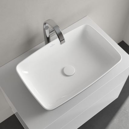 Villeroy & Boch 417258BCT8 - Vasque à poser ARTIS 58 x 38,5 cm en céramique, noir