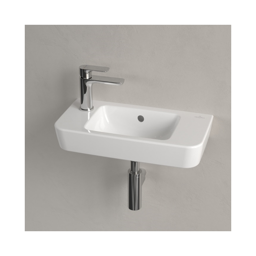 Villeroy & Boch 4342L501 - Lavabo suspendu O.NOVO 50x25 cm céramique/blanc