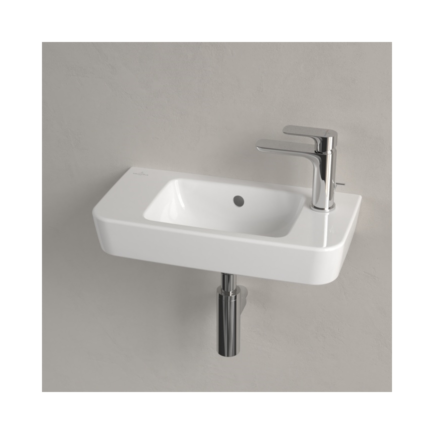 Villeroy & Boch 4342R501 - Lavabo suspendu O.NOVO 50x25 cm céramique/blanc