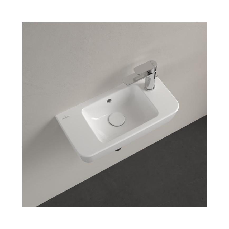 Villeroy & Boch 4342R501 - Lavabo suspendu O.NOVO 50x25 cm céramique/blanc