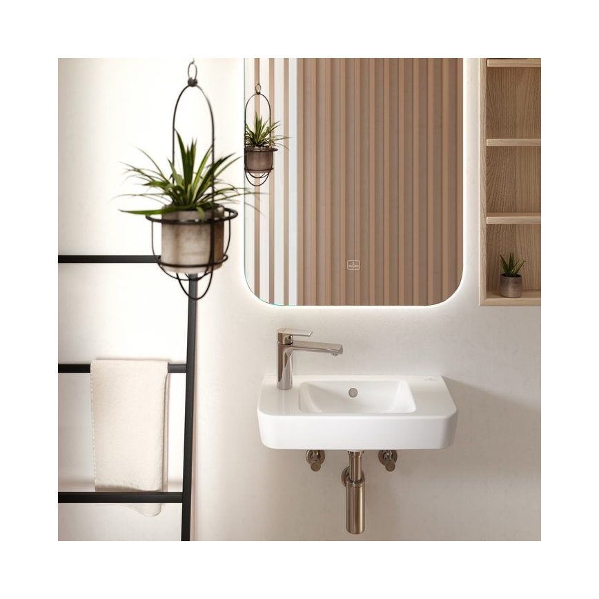 Villeroy & Boch 4342R501 - Lavabo suspendu O.NOVO 50x25 cm céramique/blanc