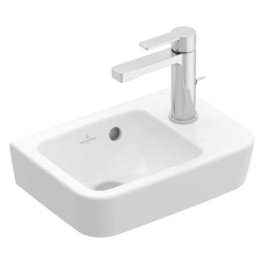 Villeroy & Boch 43433601 - Lavabo suspendu O.NOVO 36x25 cm céramique/blanc
