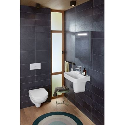 Villeroy & Boch 43445001 - Lavabo suspendu O.NOVO 50x37 cm céramique/blanc