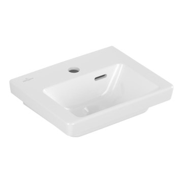 Villeroy & Boch 43703701 - Lavabo mural SUBWAY 37x30,5 cm, céramique, blanc