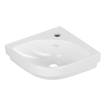 Villeroy & Boch 43714601 - Lavabo d'angle suspendu SUBWAY 3.0 32x32 cm céramique/blanc