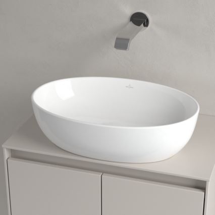 Villeroy & Boch 43884801 - Vasque à poser ARTIS 48 x 32,5 cm en céramique, blanche