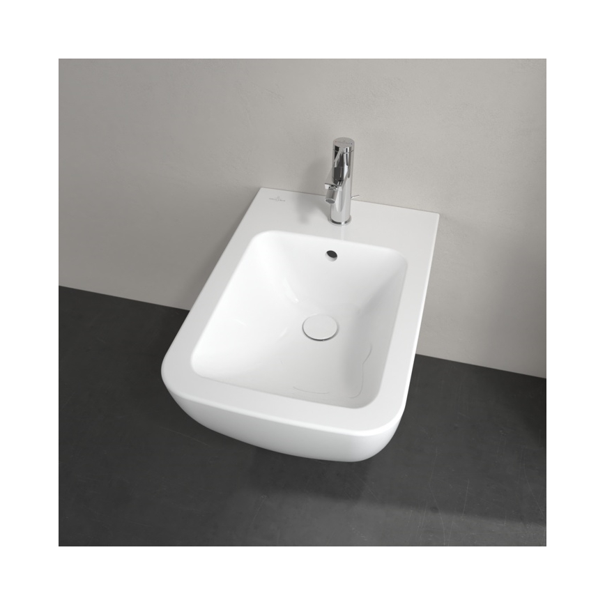 Villeroy & Boch 441100R1 - Bidet suspendu VENTICELLO céramique/blanc