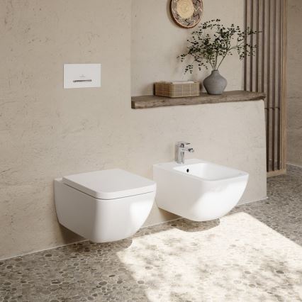 Villeroy & Boch 441100R1 - Bidet suspendu VENTICELLO céramique/blanc