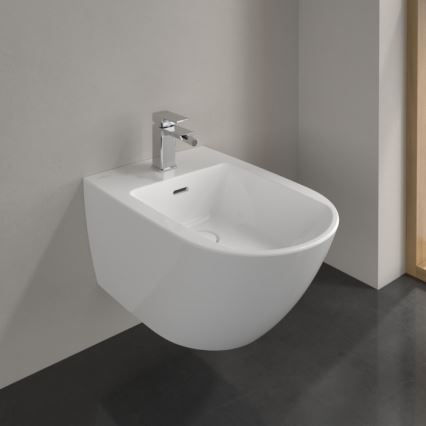 Villeroy & Boch 44700001 - Bidet suspendu SUBWAY 3.0 céramique/blanc