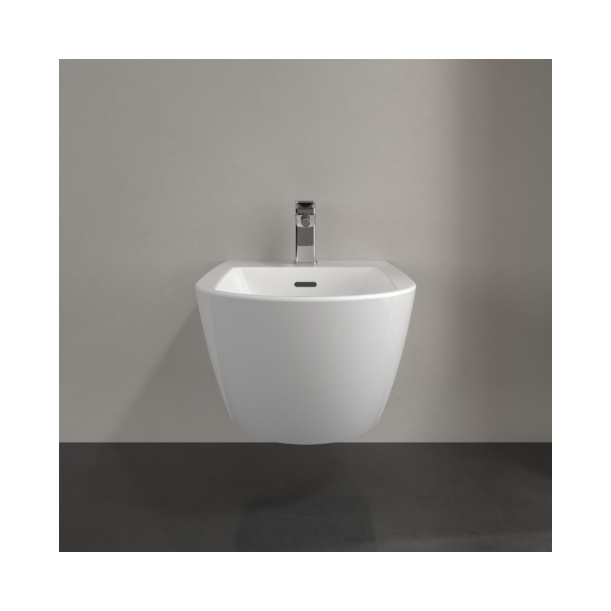 Villeroy & Boch 447000R1 - Bidet suspendu SUBWAY 3.0 céramique/blanc