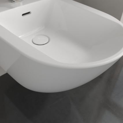 Villeroy & Boch 447000R1 - Bidet suspendu SUBWAY 3.0 céramique/blanc