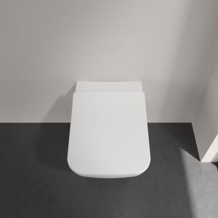 Villeroy & Boch 4611RLR1 - WC suspendu avec abattant SoftClose VENTICELLO céramique/blanc