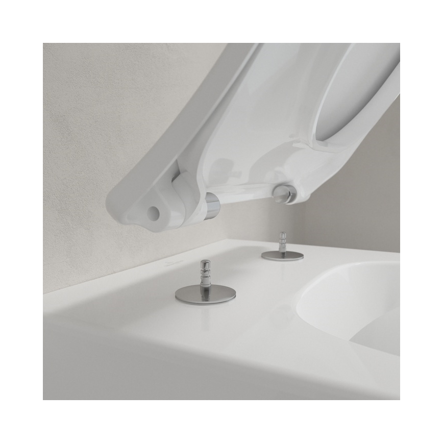 Villeroy & Boch 4611RS01 - WC suspendu avec abattant SoftClose VENTICELLO céramique/blanc