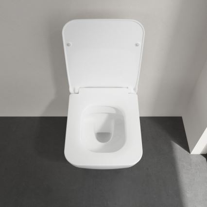 Villeroy & Boch 4611RSR1 - WC suspendu avec abattant SoftClose VENTICELLO céramique/blanc