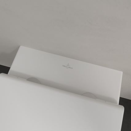Villeroy & Boch 4670T901 - WC suspendu avec abattant SoftClose SUBWAY 3.0 céramique/blanc